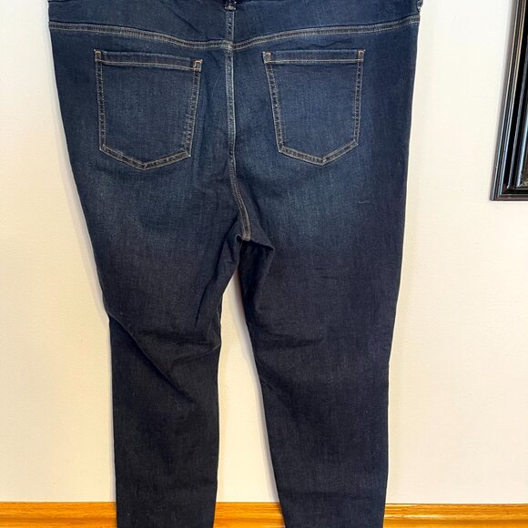 Torrid Size 20R Dark Wash 3 Button High Rise Jeggings Skinny Jeans Super soft - Picture 5 of 9